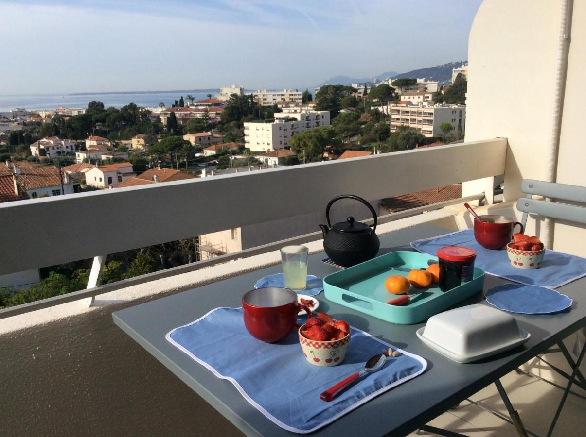 Appartement Vue Mer Panoramique Antibes Eksteriør billede